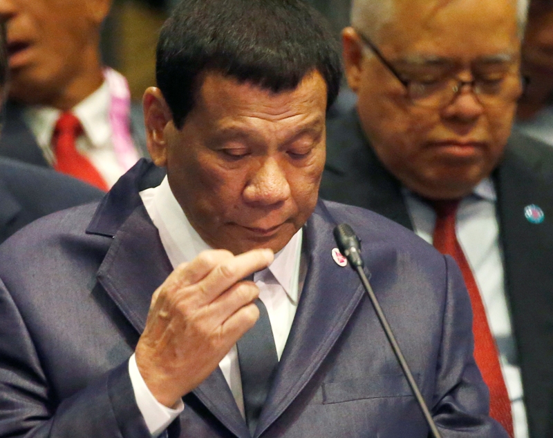 Rodrigo Duterte. (AP)