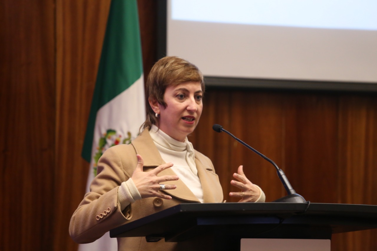 La secretaria de Cultura en San Pedro, Martha Sañudo Velázquez. Foto: Jorge López