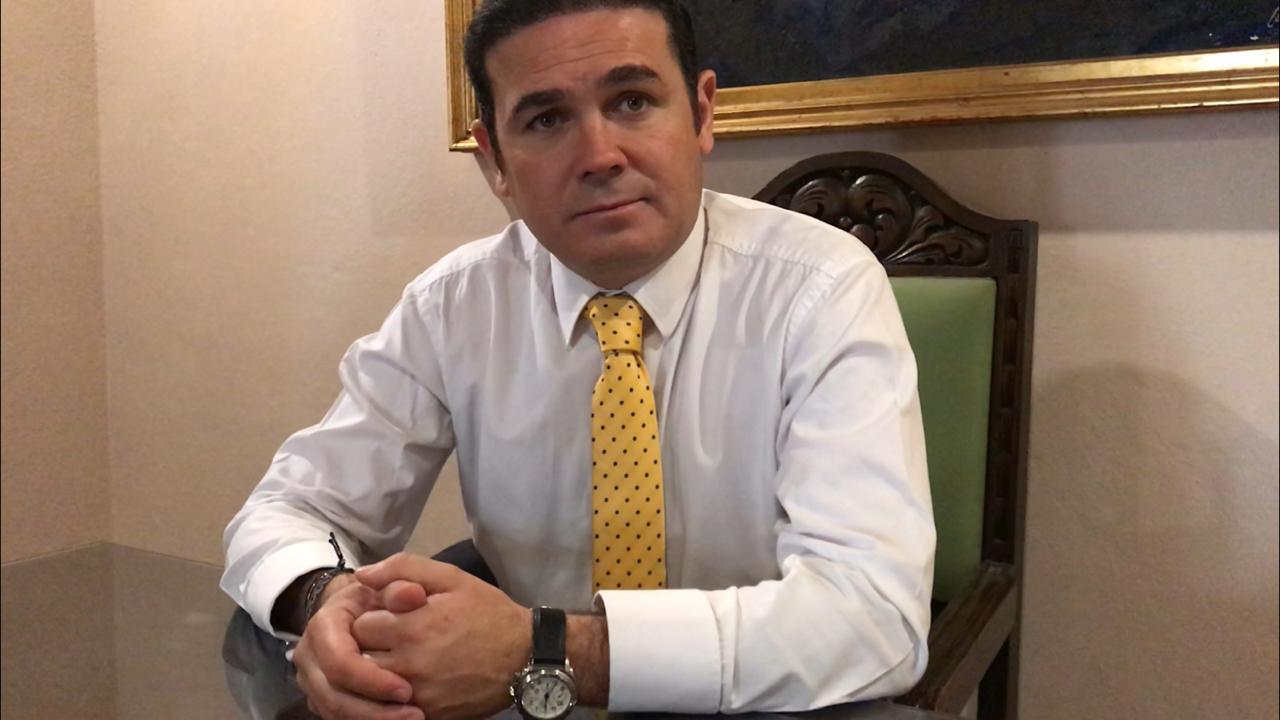 Alejandro Navarro Saldaña, alcalde de Guanajuato