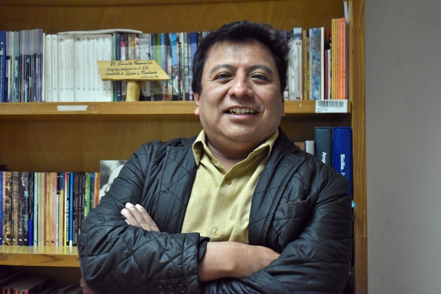 Mardonio Carballo es poeta, locutor y nuevo titular de la Dirección General de Culturas Populares, Indígenas y Urbanas. (Cortesía)