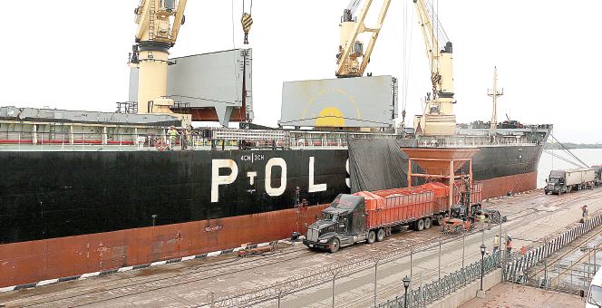Puerto de Tampico.