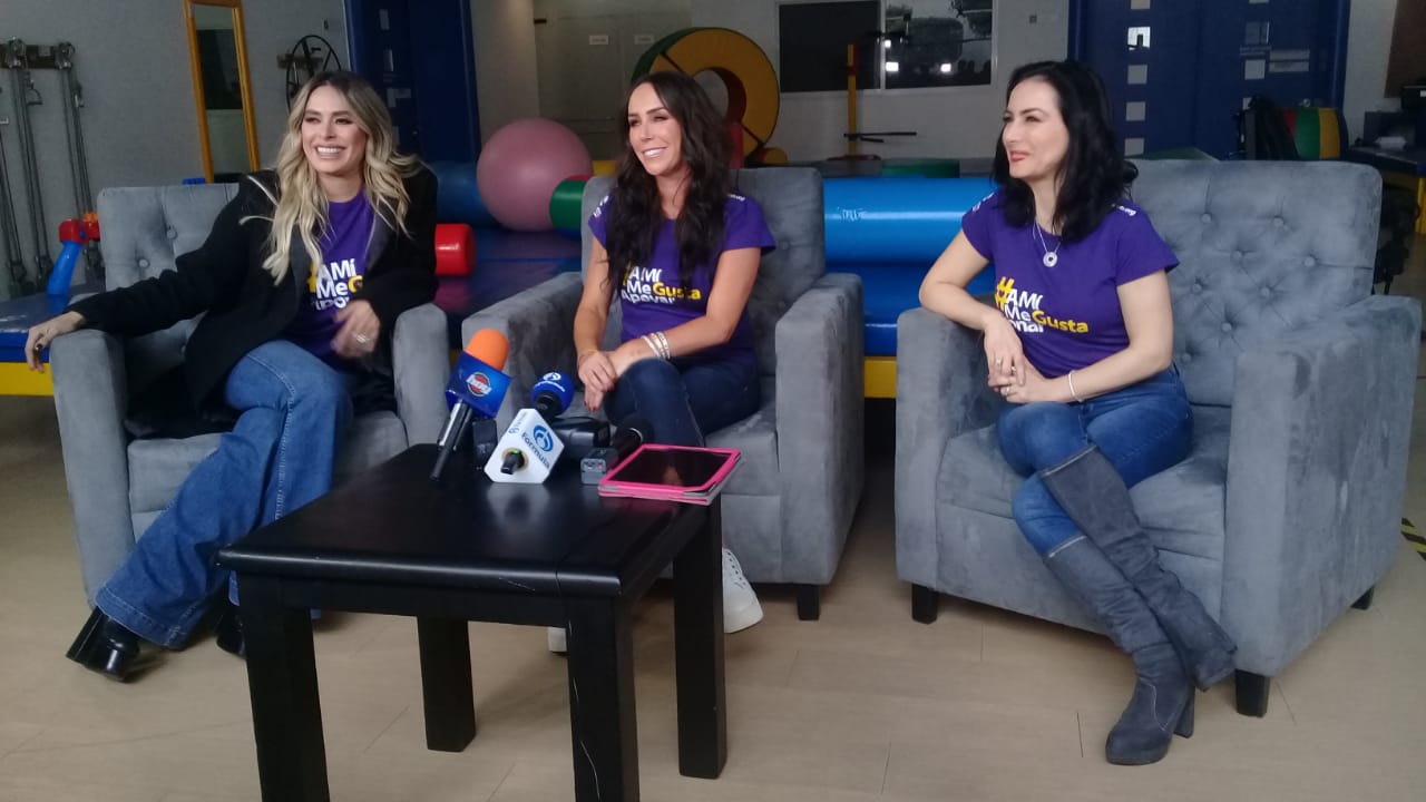 Galilea Montijo e Inés Gómez Mont en el Teletón (Foto: Libertad Ampudia)