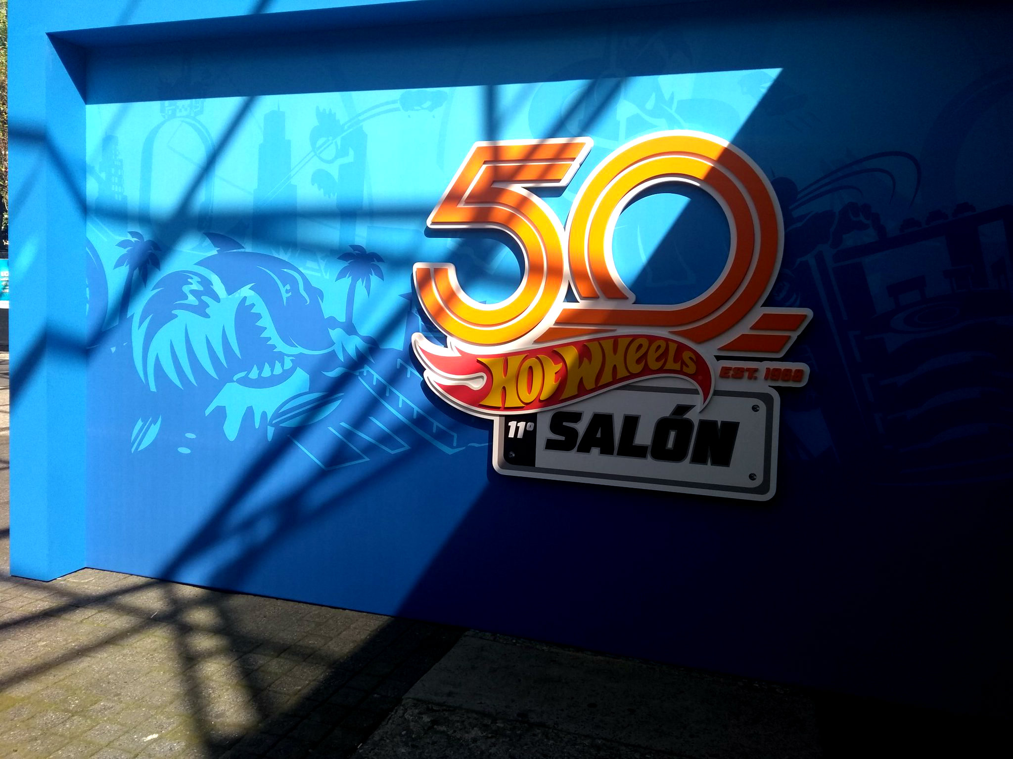 Inauguraron el 11° salón Hot Wheels en su 50 aniversario en el Palacio de los Deportes (Fernanda Mendoza)