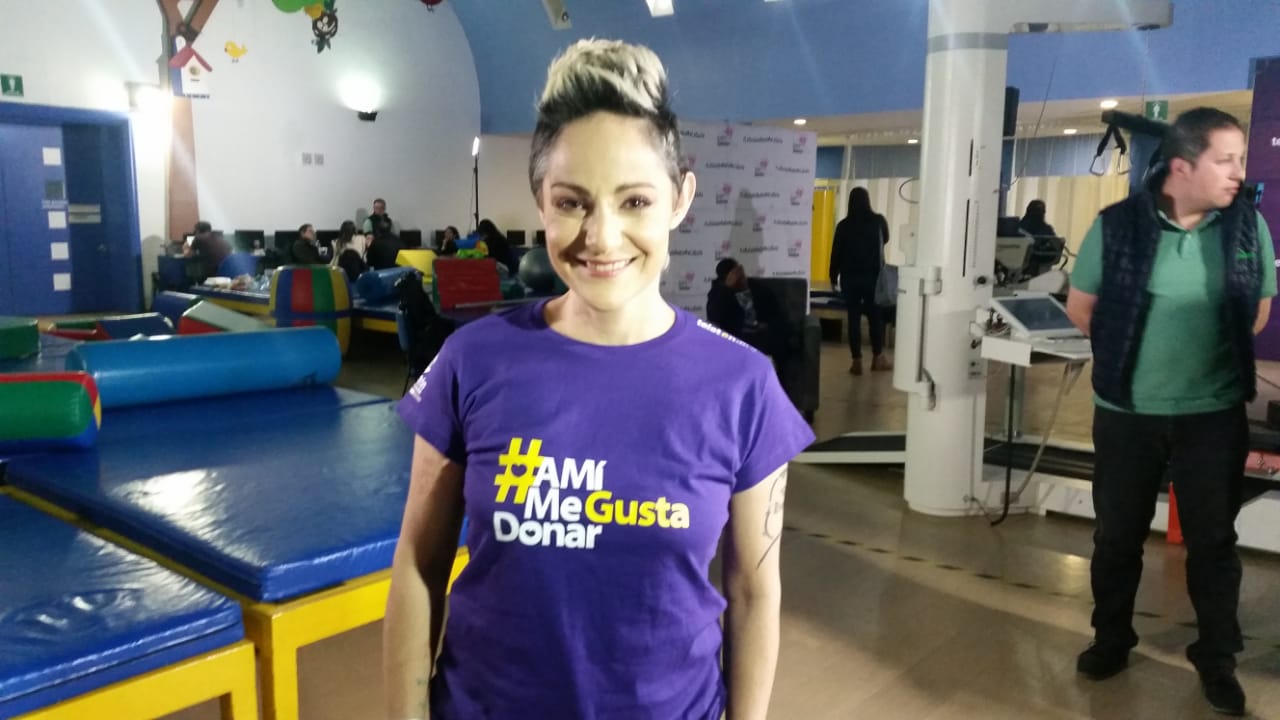 Lolita Cortés en el Teletón 2018 (Foto: Eduardo Gutiérrez)