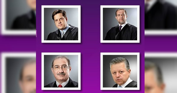 Los cuatro ministros buscan ocupar la presidencia de la Suprema Corte de Justicia de la Nación, en sustitución de Luis María Aguilar (Especial)