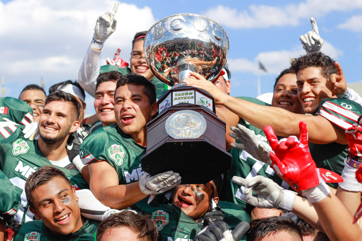 La selección mexicana de Onefa ganó el Tazón Azteca (Imago7)