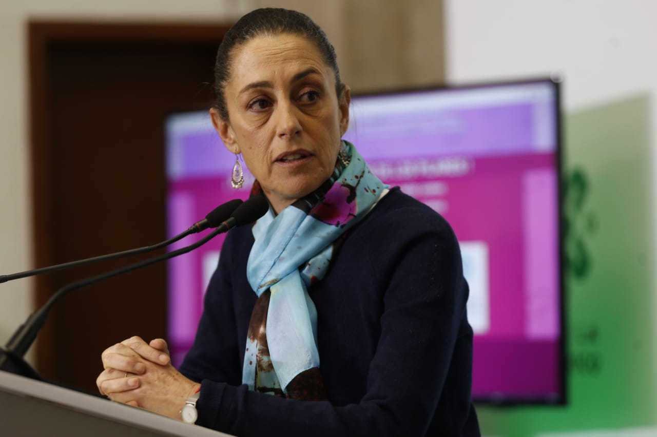 Claudia Sheinbaum, jefa de Gobierno. (Foto: Héctor Téllez)