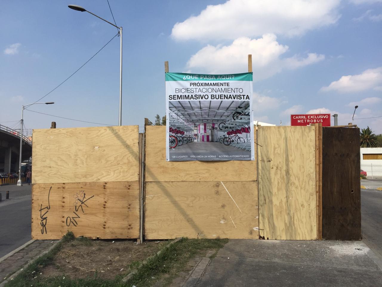 El biciestacionamiento tendrá 128 lugares. (Cinthya Sttetin)