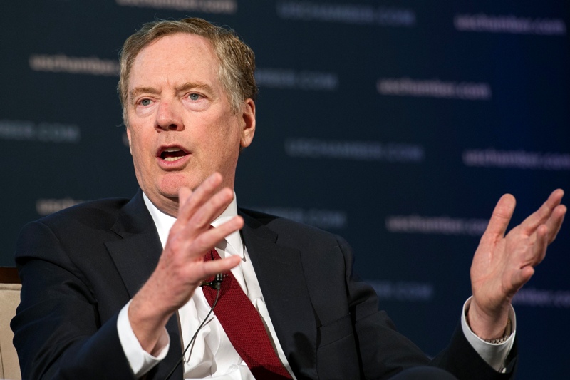 El representante de Comercio de los Estados Unidos, Robert Lighthizer.
