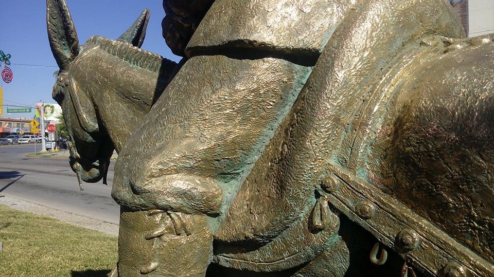 En San Luis Potosí existe una réplica que pudo servir como base en la restauración. (Cortesía Flavio Becerra)