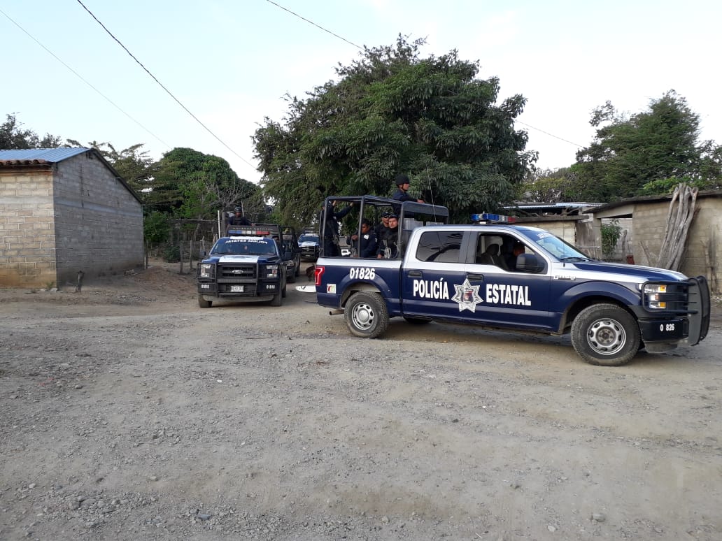 La SSPO mantiene presencia con al menos 120 policías estatales en la zona. (Especial)