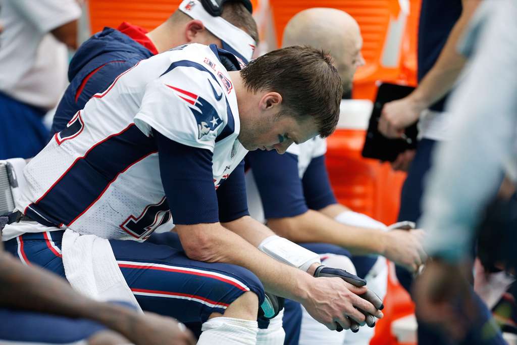 Tom Brady y Patriotas no pudieron con Miami (AFP)