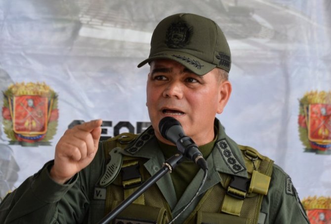 El anuncio fue hecho por el ministro de Defensa venezolano, general Vladimir Padrino López.