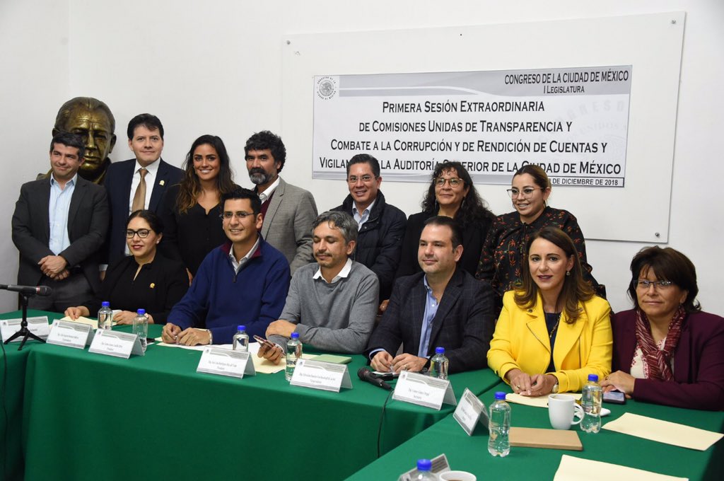 En comisiones aprobaron a Juan José Serrano Mendoza como contralor general de la CdMx. (Twitter: @Congreso_CdMex)