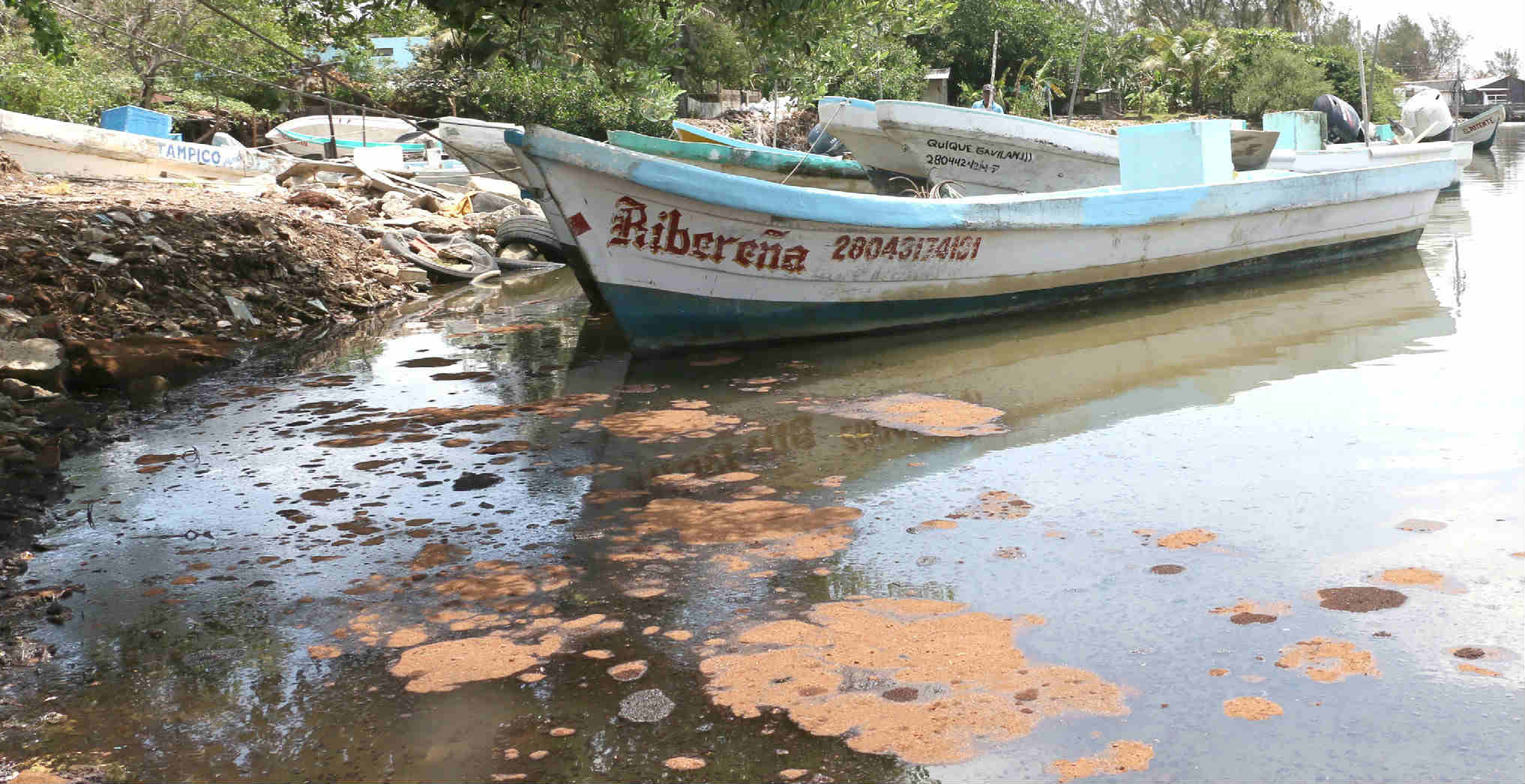 Contaminación del agua.