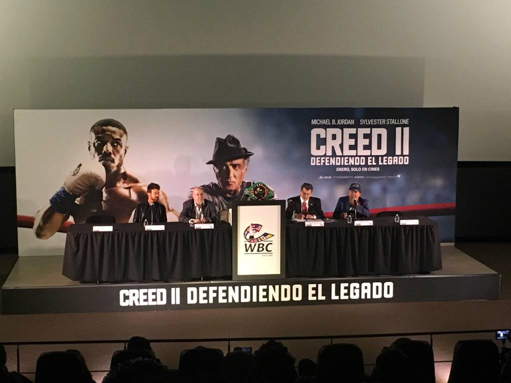 Presentación de la película "Creed 2, defendiendo el legado" (Érika Montoya)