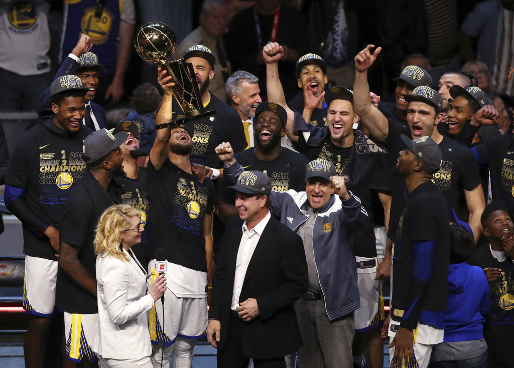 Sports Illustrated nombra a los Warriors como Deportista del año (AP)