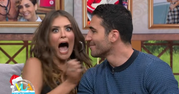 Vanessa Claudio y Miguel Ángel Silvestre. (Venga la Alegría)