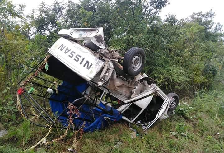 El accidente ocurrió en la autopista Tuxtla-San Cristóbal. (Abraham Jiménez)