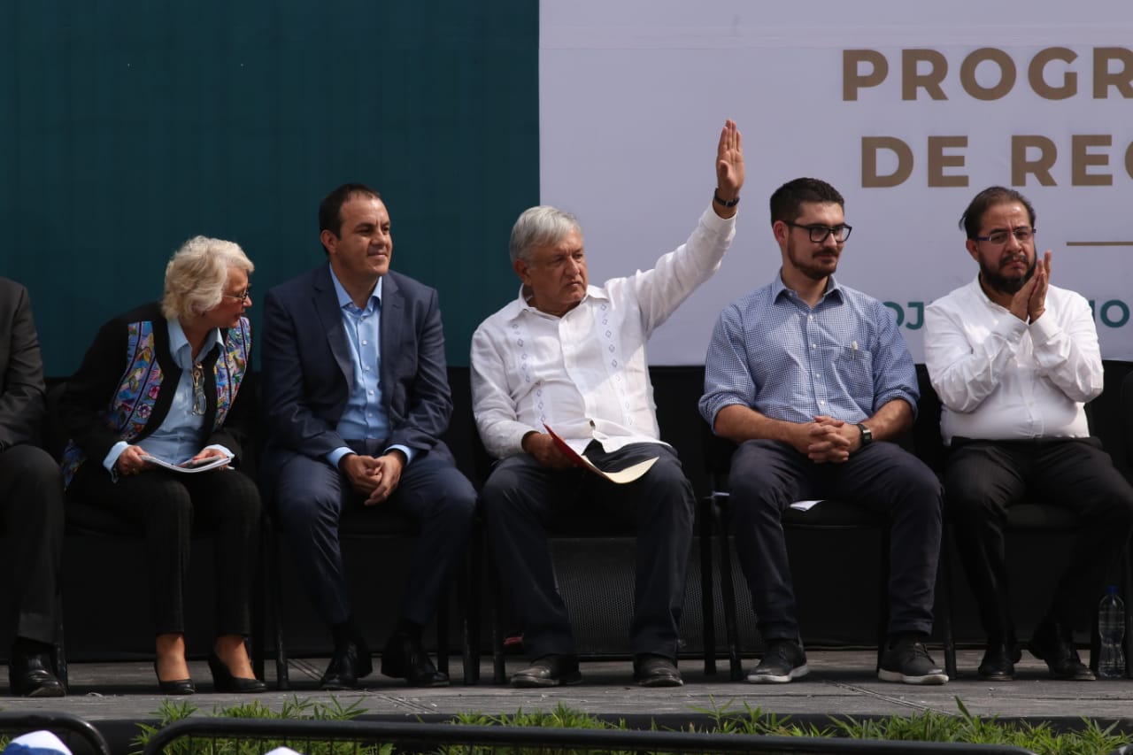 AMLO presentó el Plan Nacional de Reconstrucción/Octavio Hoyos.