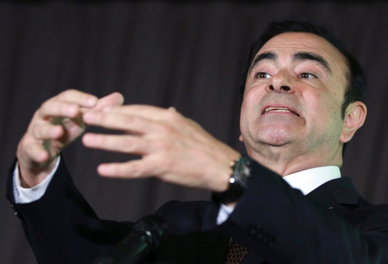 Carlos Ghosn, ex presidente de Nissan (Foto: AP)