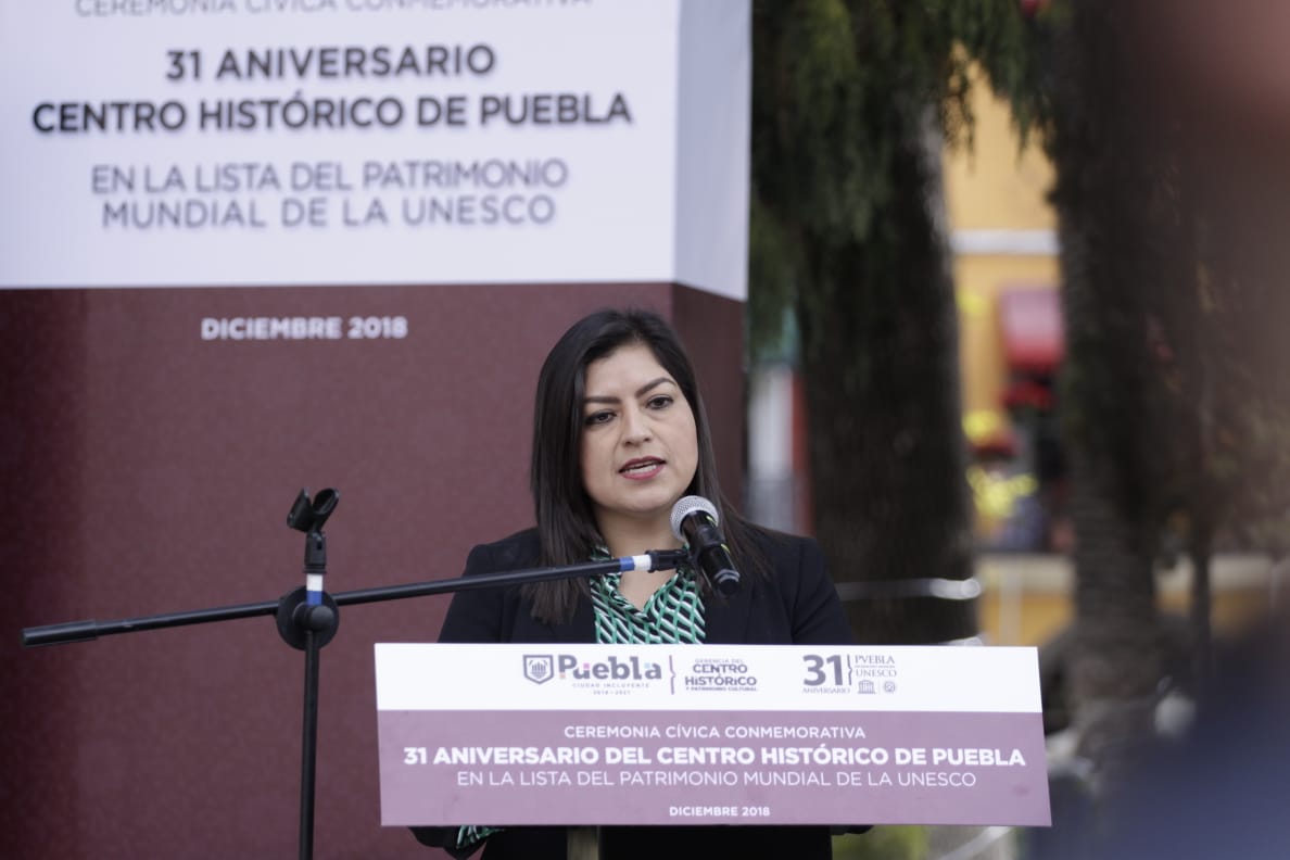 Claudia Rivera Vivanco, prsidenta municipal de Puebla (Miguel Romero)