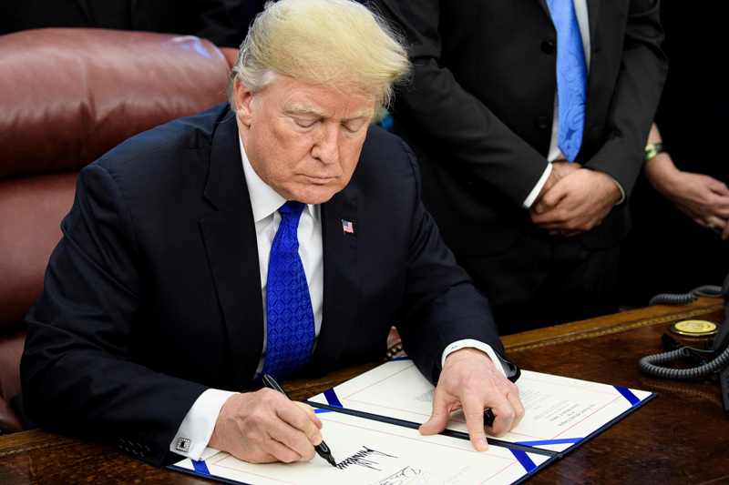 Donald Trump. (AFP)