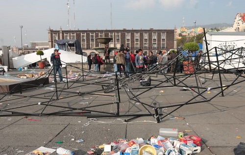En la zona. (Tania Contreras)