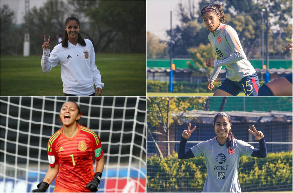 Jaydi Gutiérrez, Ximena Ríos, Julieta Peralta y Alison González son las subcampeonas con el Tri Femenil Sub 17 que disputarán la Final de la Liga MX F