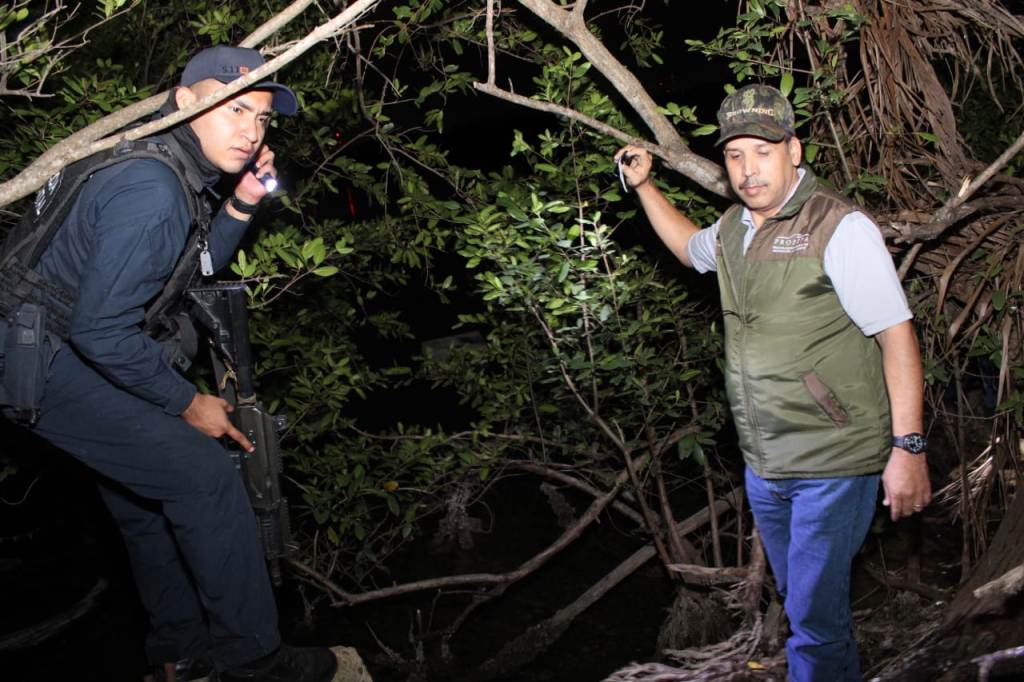 Operativo contra pesca furtiva en Tampico.