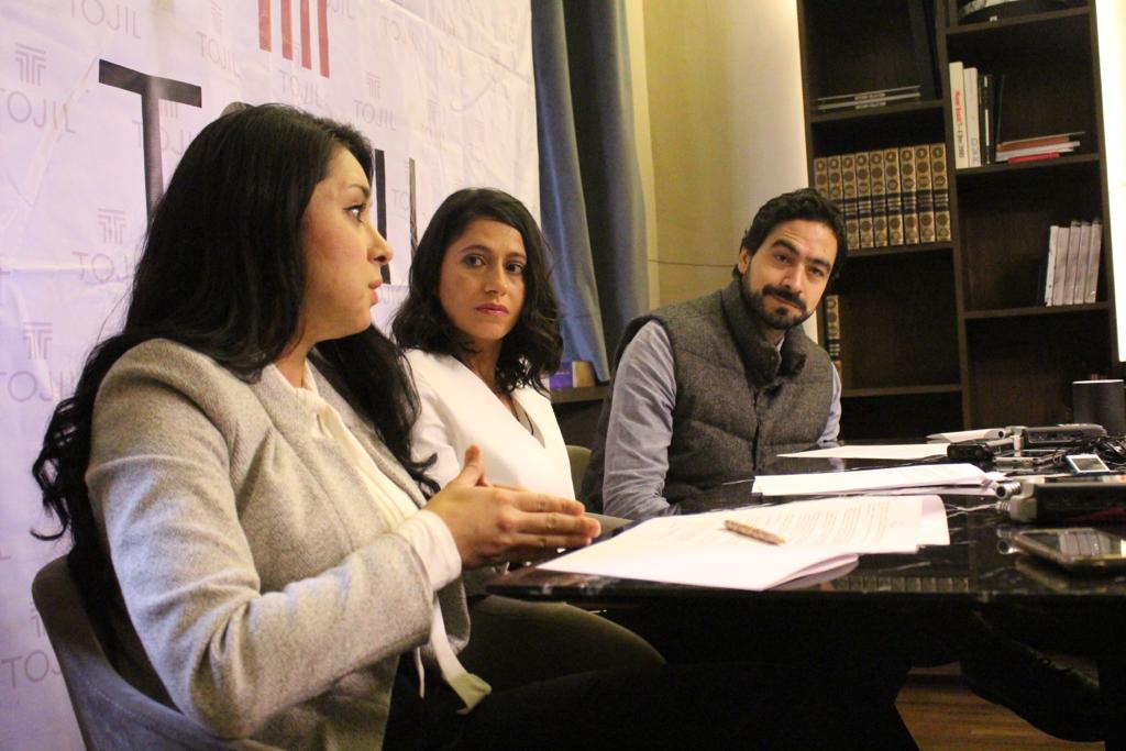 La organización Tojil presentó la iniciativa "Por una justicia mejor". (Especial)