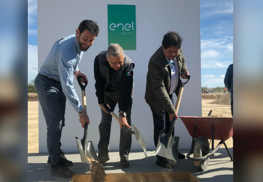 El Parque Eólico Dolores tendrá una capacidad total de 244 megawatts y una producción anual de 850 gigawatts-Hora. Foto: Especial