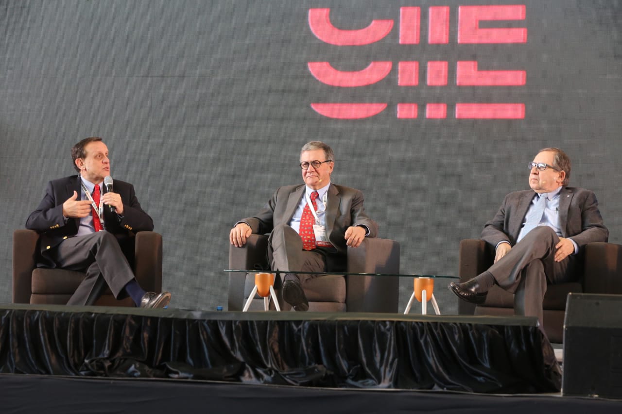Los rectores sostuvieron el panel de debate “Transformando el futuro de América Latina”. (Foto: Leonel Rocha)