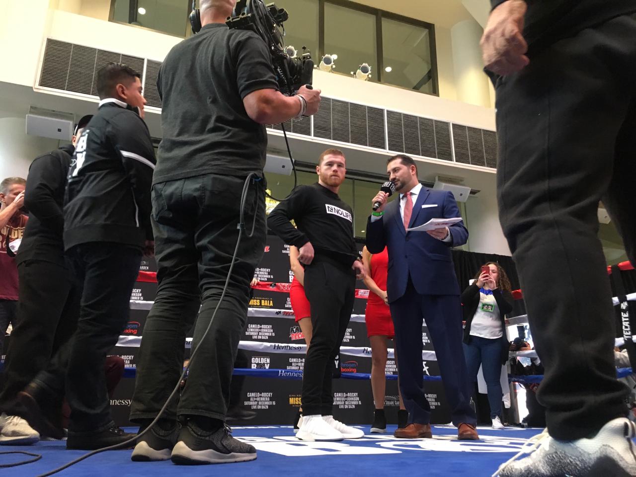 El boxeador mexicano Saúl 'Canelo' Álvarez (Érika Montoya)