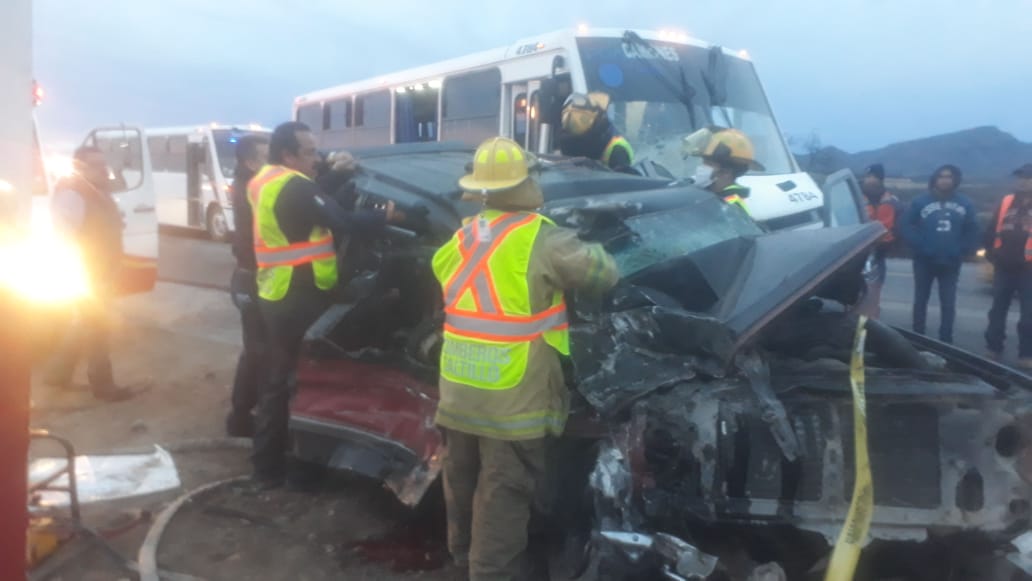 Tres muertos en choque en carretera Saltillo Zacatecas Grupo Milenio
