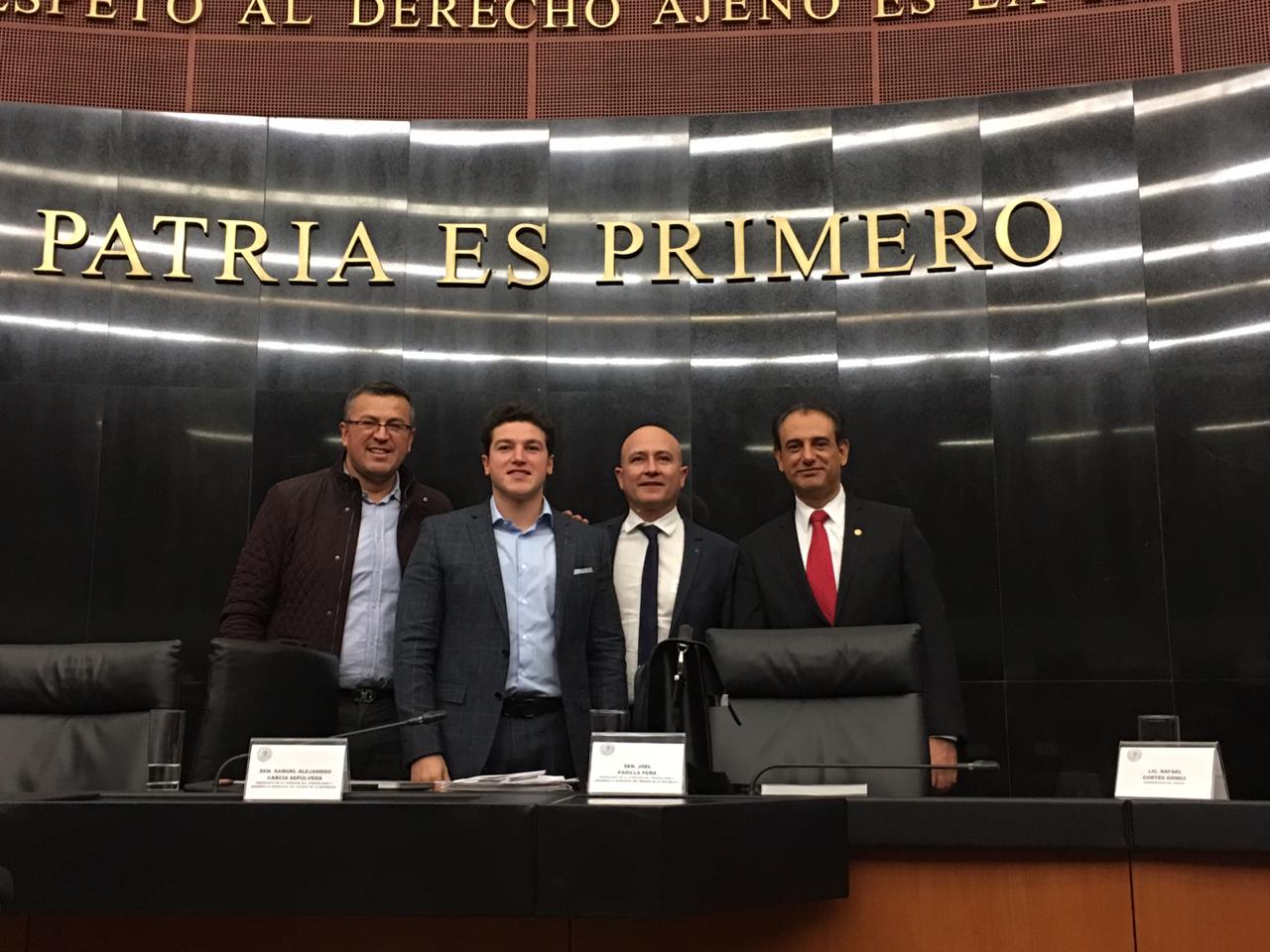 Encuentro por el Federalismo y Desarrollo Municipal en la Cámara de Senadores. (Cortesía)