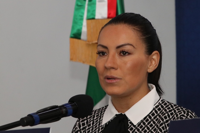 Mónica Silva Ruiz, directora del Instituto Poblano de las Mujeres (Agencia Enfoque)