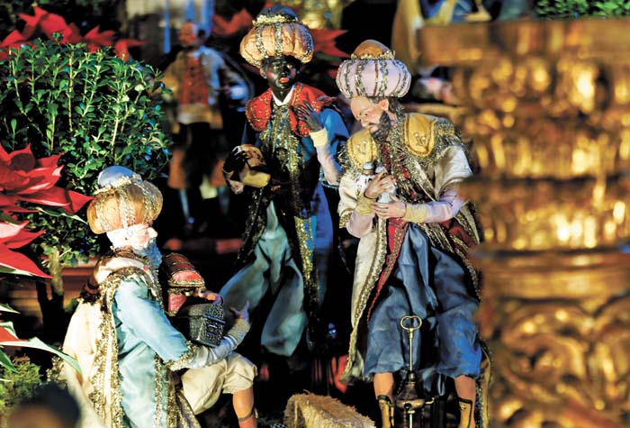 Los visitantes podrán ver lo mismo a la Sagrada Familia, que las figuras que representan a los Reyes Magos, el arcángel Gabriel y los pastores. Aracel