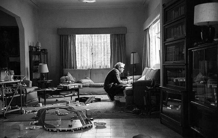 Alfonso Cuarón en el set de 'Roma'. (Instagram)