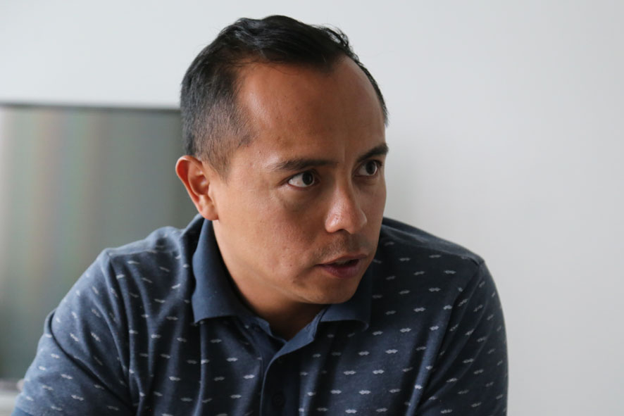 Álvaro Muñoz, director teatral. (Carlos Mercado)