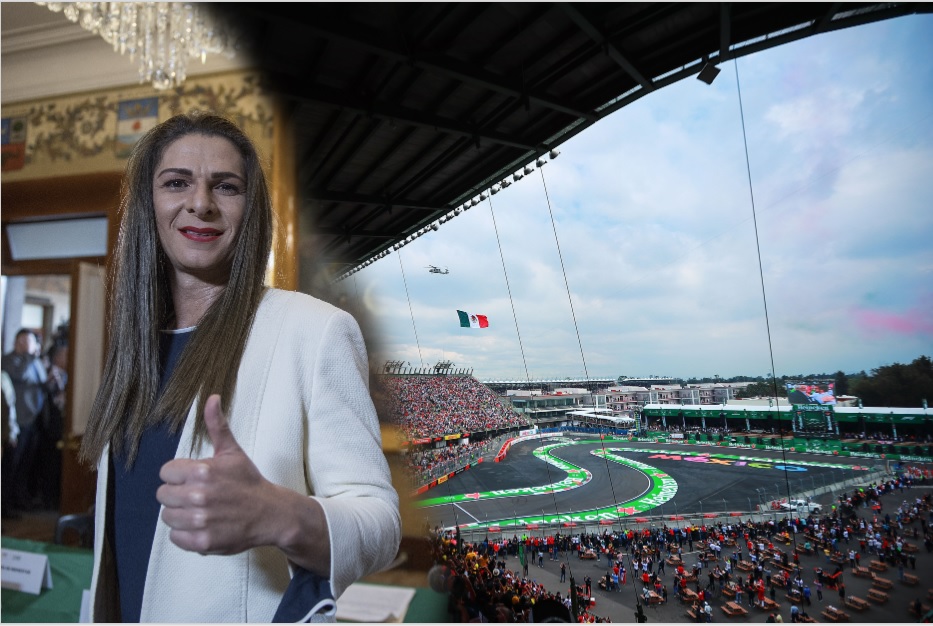 Ana Gabriela Guevara negó estar en contra del Gran Premio de México (Mexsport/Imago7)
