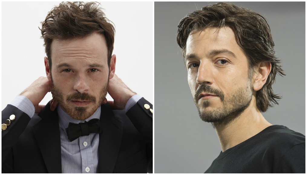 Diego Luna y Scoot McNairy . (Netflix)