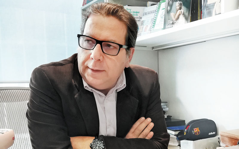 "Somos editores muy versátiles, para públicos muy amplios", afirma. (Jesús Alejo)