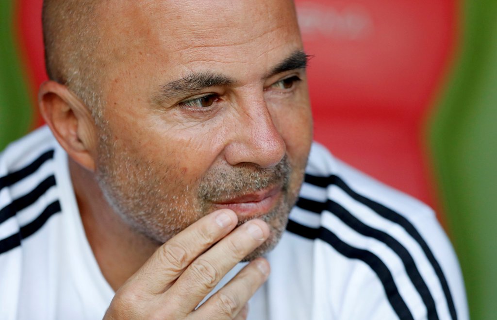 El estratega Jorge Sampaoli (Reuters)
