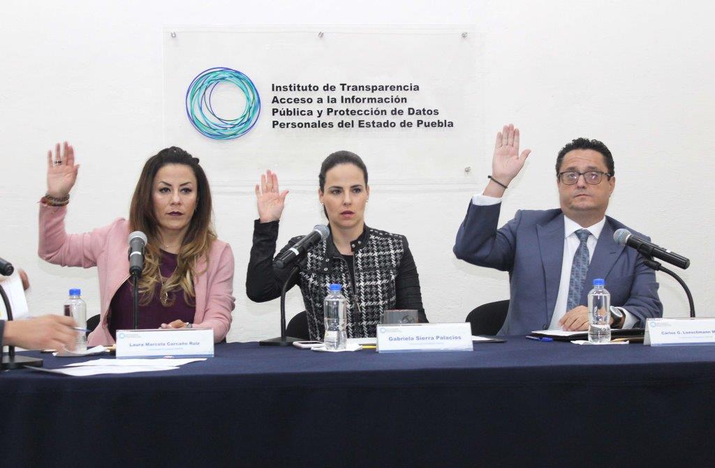 Laura Marcela Carcaño Ruiz fue elegida como la Comisionada Presidente del Instituto de Transparencia, Acceso a la Información Pública y Protección de 