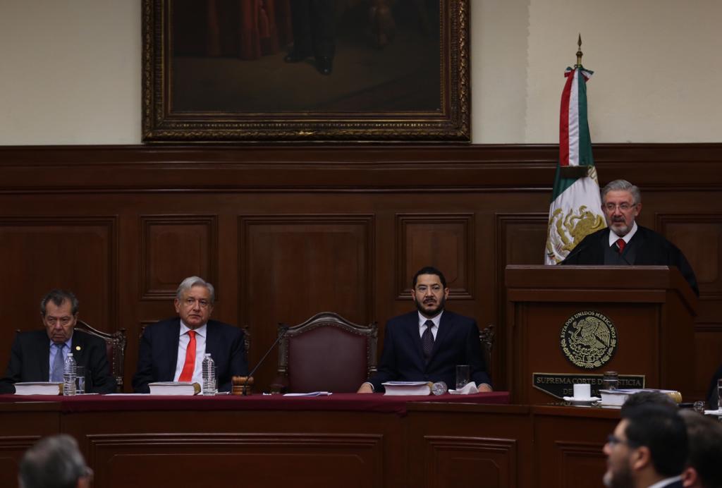 Luis María Aguilar rinde su último informe como presidente de la SCJN (Jorge Carballo)