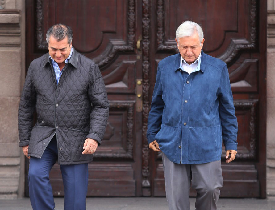 señaló que el presidente Andrés Manuel López Obrador admitió que las aportaciones que realiza Nuevo León debe ser recompensadas. Foto: Jorge López/Arc