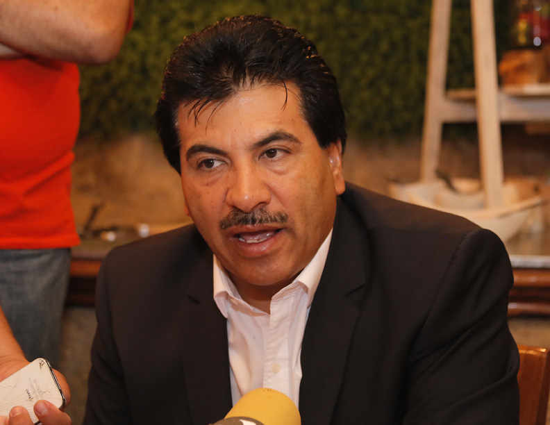 Alcalde de Durango, José Ramón Enríquez. (Saúl González)