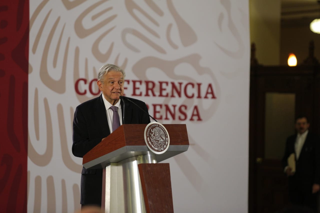Conferencia matutina de Andrés Manuel López Obrador (Foto: Omar Franco)