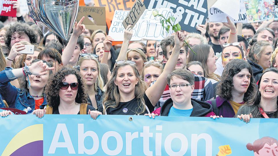 El 66% de los irlandeses votó por legalizar el aborto (AFP).